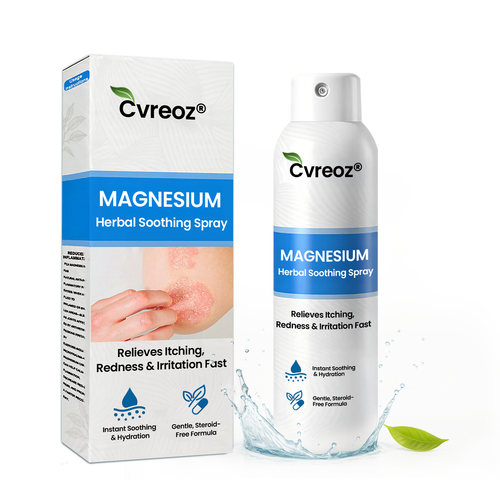 ✅ Official Store: Cvreoz® Magnesium Herbal Psoriasis Spray ⚕️ FDA Certified