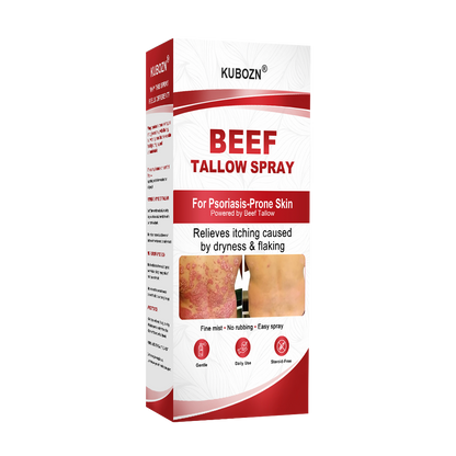 KUBOZN® Beef Tallow Spray for Itchy, Flaky Psoriasis Skin