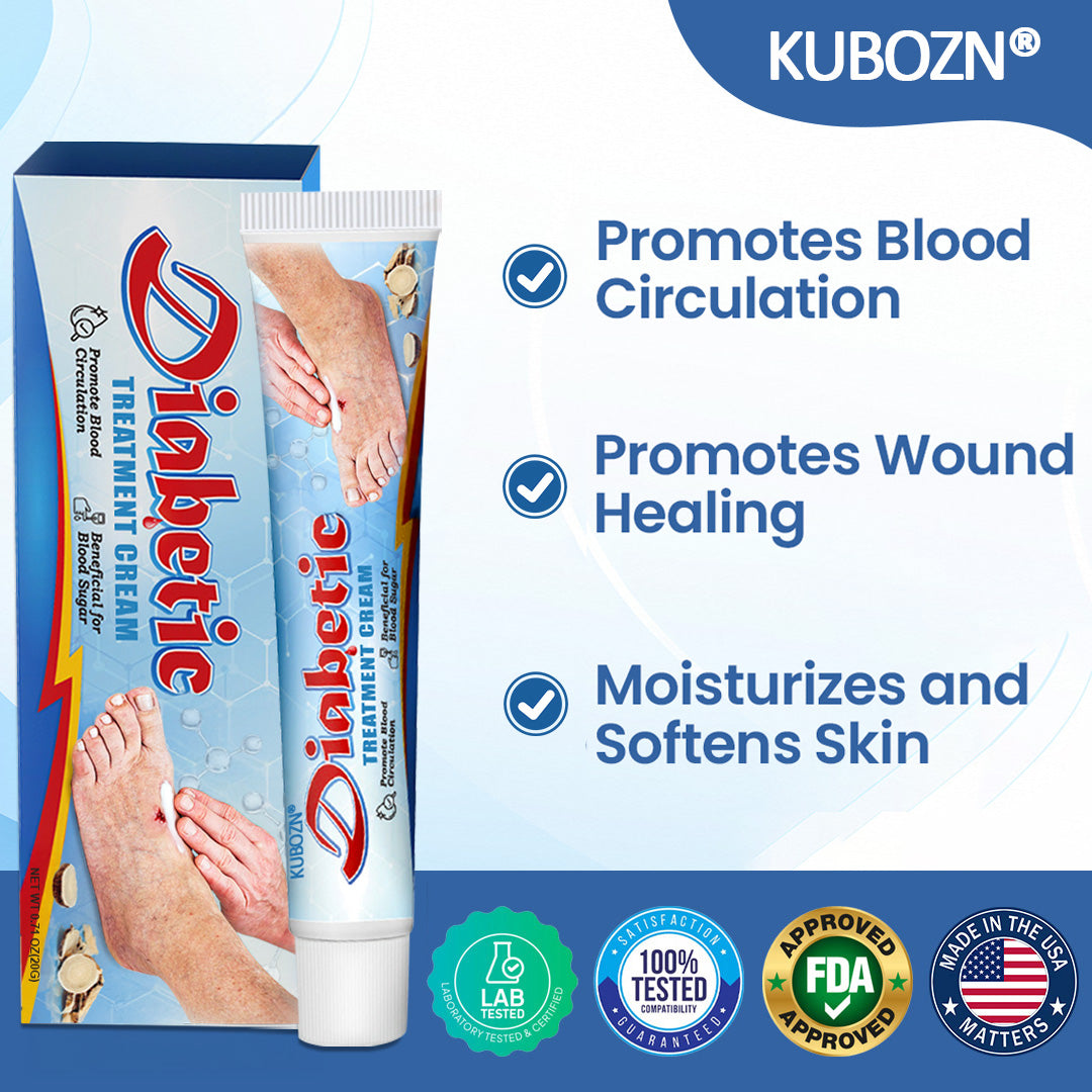KUBOZN® VitaGluco Diabetes Treatment Cream -👨‍⚕️ Expert-Backed Relief for Aussie Diabetic Skin