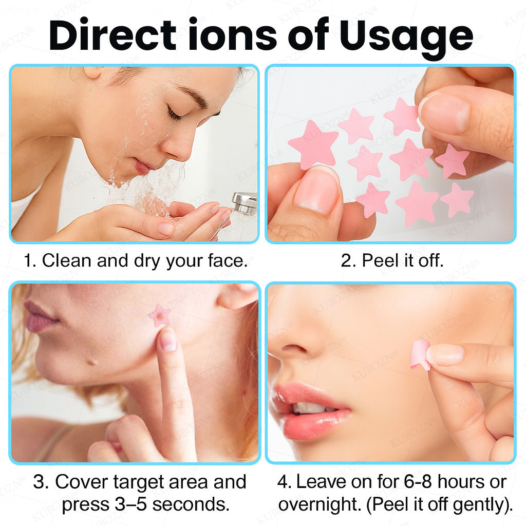 ✨ KUBOZN® MicroDarts Skin Tag Patch – Fun Shapes Edition for Gentle Care 🅱︎