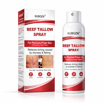KUBOZN® Beef Tallow Spray for Itchy, Flaky Psoriasis Skin 1