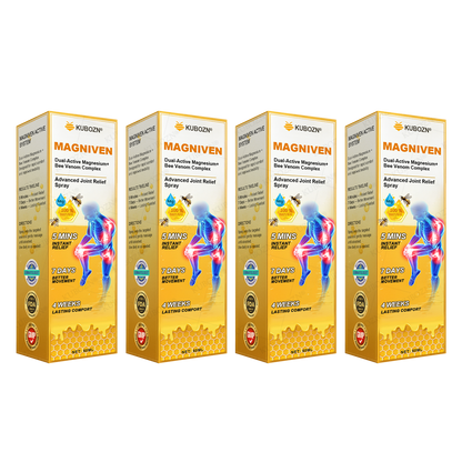 AU🏅  KUBOZN® MagniVen Magnesium & Bee Venom Joint Spray – 5 Min Relief · 7 Day Mobility · 4 Week Comfort