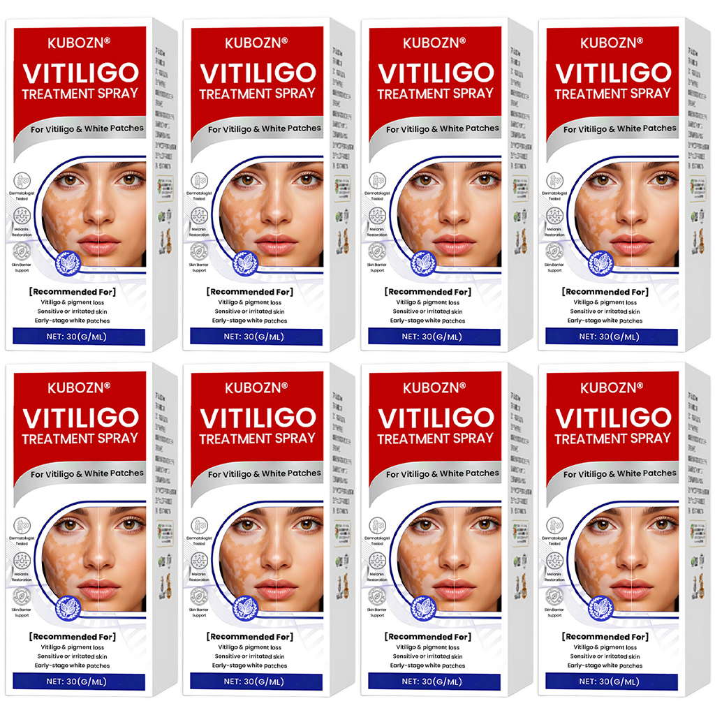 🌿KUBOZN® Vitiligo Repigmentation Spray — Visible Results in 7 Days, Steroid-Free