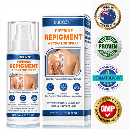 ⚡KUBOZN® Piperine Repigment Activator Spray to Reactivate Dormant Pigment Cells & Restore Natural Skin Color (offer)
