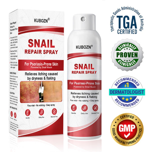 KUBOZN® Snail Repair Spray for Itchy, Flaky Psoriasis Skin 1