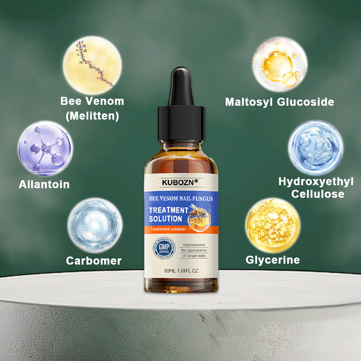 KUBOZN® Bee Venom Nail Fungus Treatment Solution👣