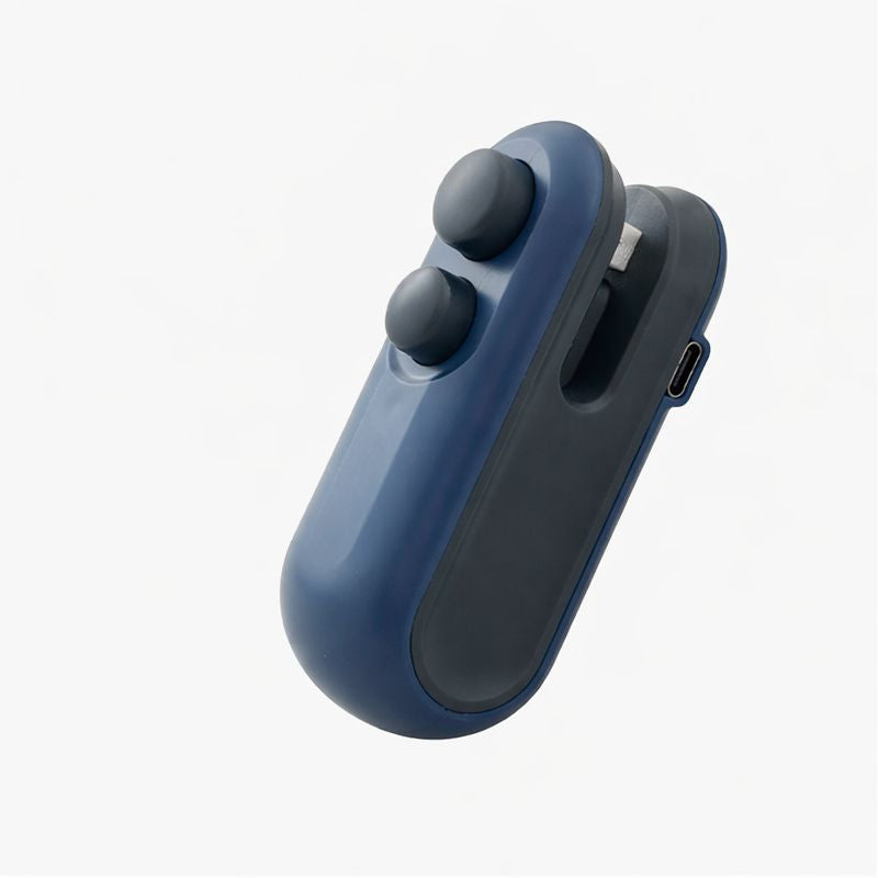 KUBOZN®  2-in-1 Mini Bag Sealer & Cutter | USB Rechargeable Heat Sealer (offer)