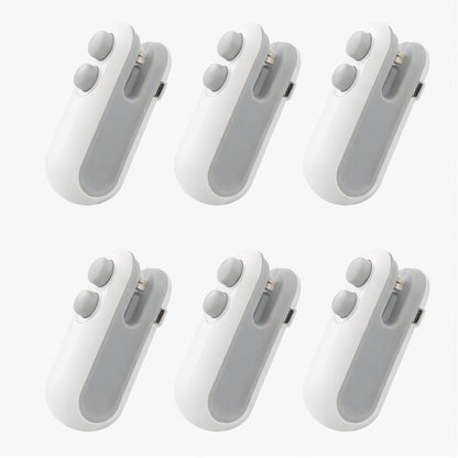 KUBOZN®  2-in-1 Mini Bag Sealer & Cutter | USB Rechargeable Heat Sealer (offer)