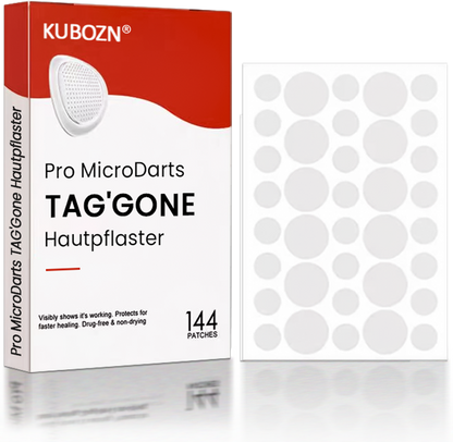 KUBOZN® Pro MicroDarts TAG'Gone Patch ✨