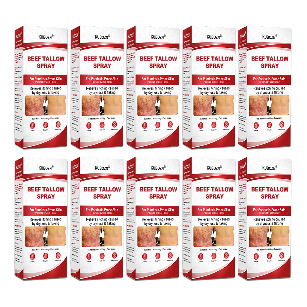 KUBOZN® Beef Tallow Spray for Itchy, Flaky Psoriasis Skin