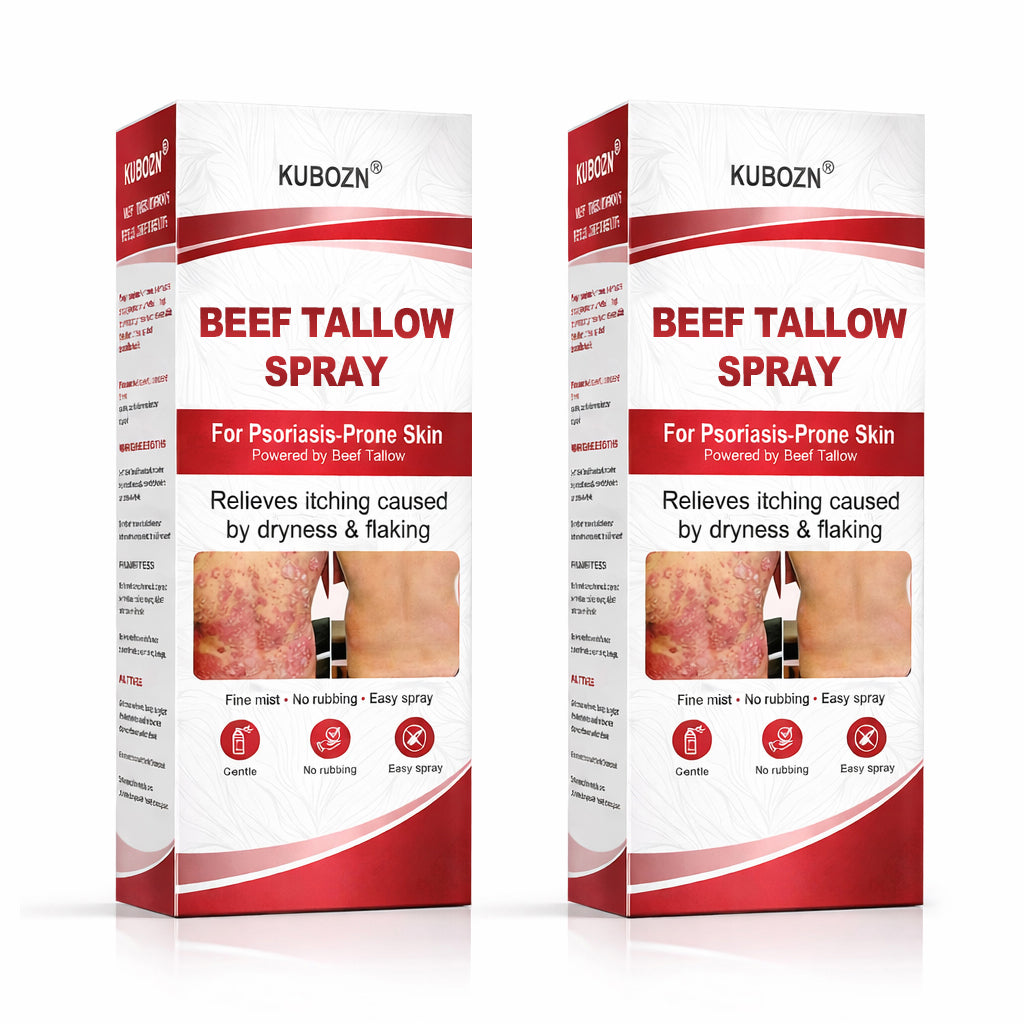 KUBOZN® Beef Tallow Spray for Itchy, Flaky Psoriasis Skin 1
