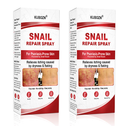 KUBOZN® Snail Repair Spray for Itchy, Flaky Psoriasis Skin (offer)