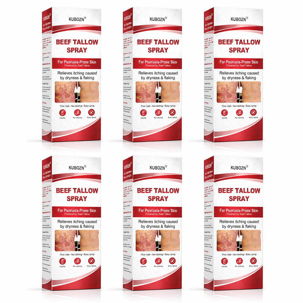 KUBOZN® Beef Tallow Spray for Itchy, Flaky Psoriasis Skin 1