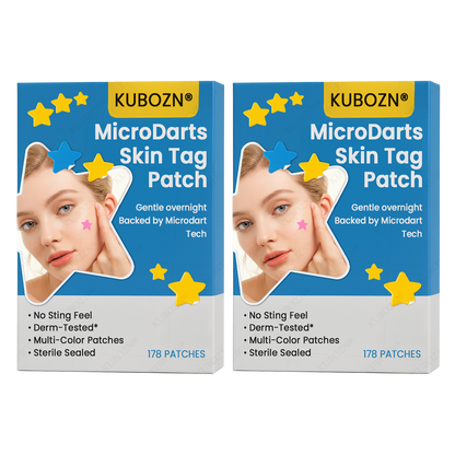 ✨ KUBOZN® MicroDarts Skin Tag Patch – Fun Shapes Edition for Gentle Care 🅱︎