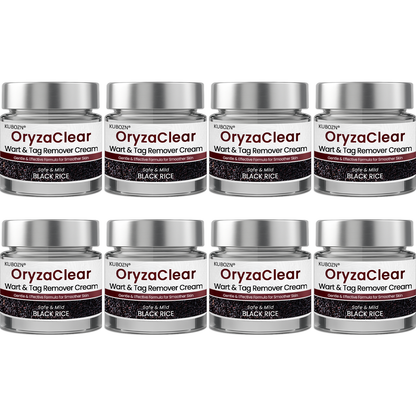 ⭐ KUBOZN® OryzaClear – Black Rice Power Cream for Skin Tags & Bumps · Gentle Plant-Based Softening Formula